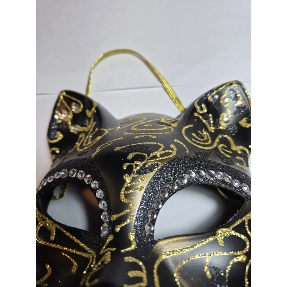 Kitty Kat Face Mask For Halloween Has Been Repaired READ DESCRIPTION